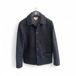 J. Crew Men's Dark Navy Wool Jacket